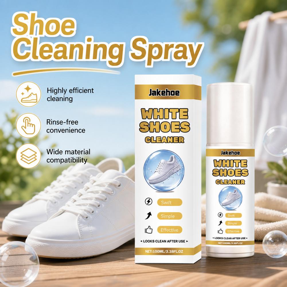 White Shoe Cleaner Spray Sneak - đánh giá và giá Sneaker Care Whitener